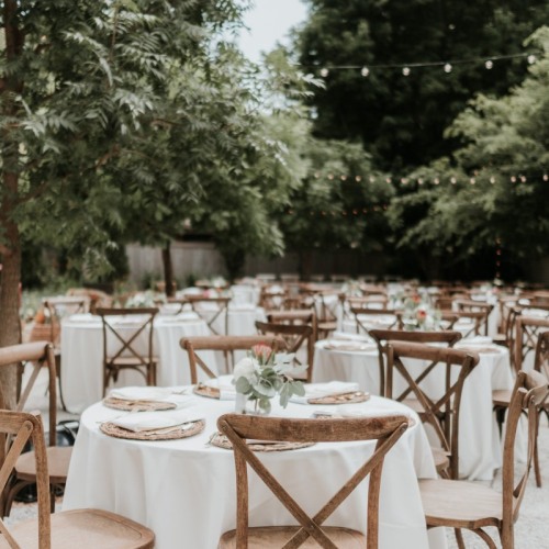 Erica + Steve’s Whimsical Bohemian Garden Wedding Reception